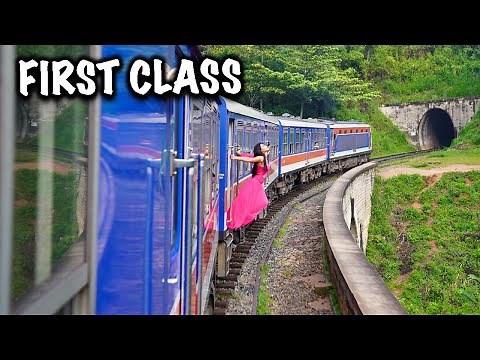 First Class SRI LANKAN TRAIN Ride | Ella Odyssey | Demodara to Kandy