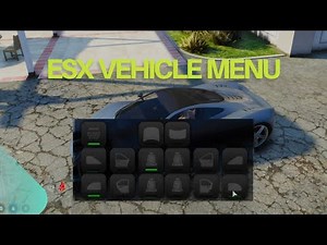 Esx Vehicle Menu For FiveM Server | ESX Scripts