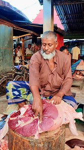 6.1M views · 10K reactions | Old Butcher Meat Cutting Skills #colourfuf_meatcutter #beef_piceses #meat_cuttingequipmeat #cut_beef #beef_cuttingbd #fastest_beefcuttingskills #colourful_beefcuttingbd #youtube_shorts #meat_selling #amazing_beefmeatmarket | Social Outlet | Facebook