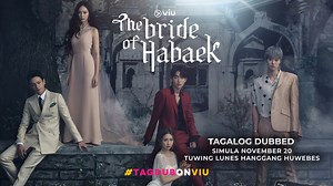 Damhin at sumabay sa agos ng kwento ng pag-ibig nina #NamJooHyuk at #ShinSeKyung sa #TheBrideofHabaek tuwing Lunes hanggang Huwebes simula November 20. Dito lang sa #TagDubOnViu | Viu Philippines