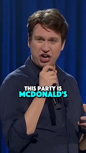 The worst thing you can say at a party. DENVER, CO - I’ll be at COMEDY WORKS this weekend! (10/17-19) a few 🎟️ are available for the Friday late show! GET INTO IT!#peteholmes #standup #comedy #denver #mcdonalds | Pete Holmes