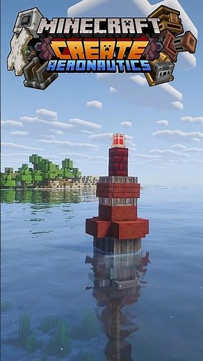 Working Cargo Ship In Minecraft! 🚢 - Create Aeronautics #create #minecraft