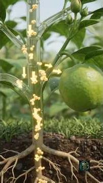 🌱 How do plants transport water, minerals & food✨#Transport plants #Xylem #Phloem #Plant biology