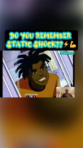 Static Shock The Superhero You Forgot ⚡️#mstrcomms #StaticShock #nostalgia #cartoonreaction #shorts