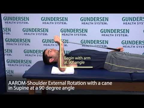 AAROM Shoulder External Rotation