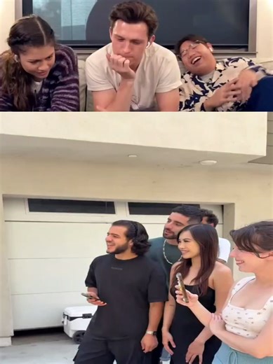 Tom Holland Reacts To Viral Videos #tomholland #funny #reaction #memes