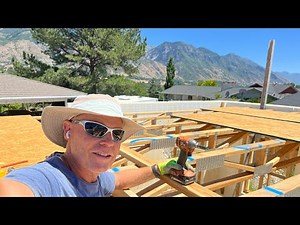 Tips for installing open web floor trusses by yourself on a 48’ #icfhome build
