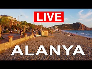 Live Webcam Alanya Turkey. KLEOPATRA BEACH 15.08.2023 #alanya #alanyatürkei