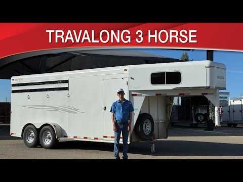 Travalong 3 Horse Gooseneck Bandit Edition