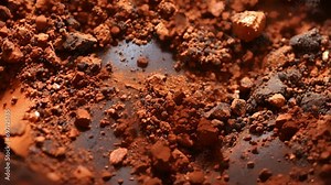 A striking closeup of microbe Martian soil, suggesting that microbial life may be more prevalent and adaptable in space than previously thought.