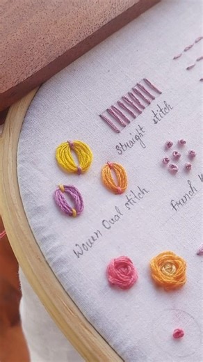 Woven Oval Stitch Tutorial | easy and neat