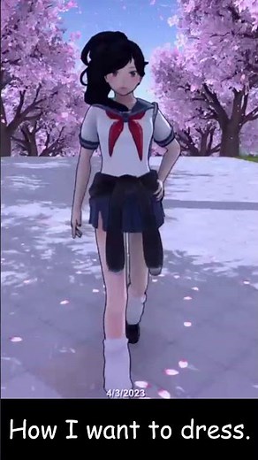 How i want to dress. - Yandere Simulator