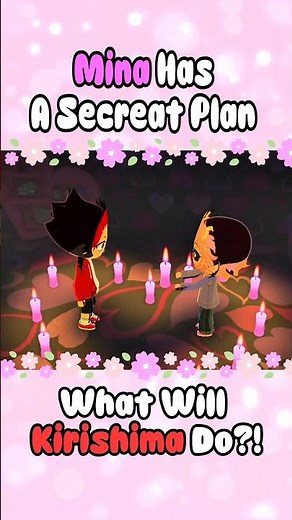Mina Has A Secret Plan 💖 What Will Kirishima Do?! #tomodachilife #MHA #myheroacademia