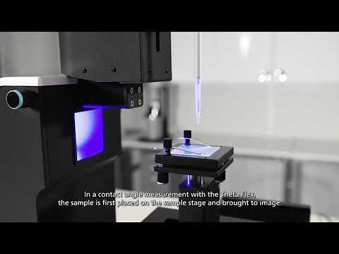 Contact Angle measurement - Theta Flex