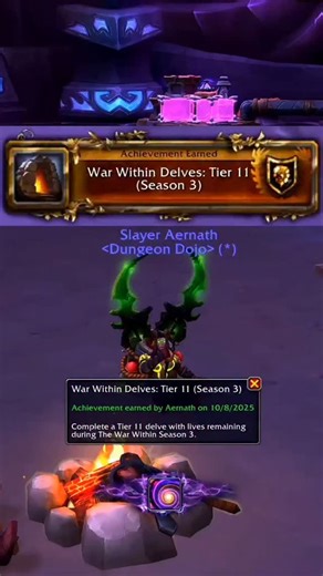 Tier 11 Delves Unlocked and Done in Week Zero Now, some may ask: "Was it necessary? Does it give anything? Why did you do it? I already did it at first hour of the patch going live why are you so late?" etc. So, here are your answers: Completing Tier 11 Delve is NOT necessary. It does not give anything, just crap gear, some valorstones and low level crests. BUT!.. Unlocking it makes it easier for next week, so you can start farming 11s and Gilded Crests when the Delve season starts. Also, of cou