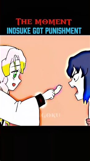 Obanai got angry on inosuke #demonslayer #anime #kimetsunoyaiba #tanjiro #nezuko #kny #fyp #foryou