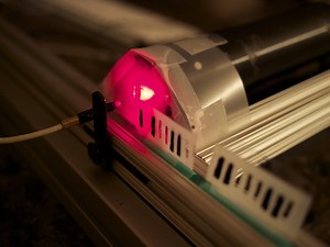 Optical data transfer project at local school’s family science night #piday #raspberrypi @Raspberry_Pi