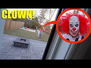 If you ever see this evil clown outside Stromedy's house, CALL 911 IMMEDIATELY!! (Scary Encounter)