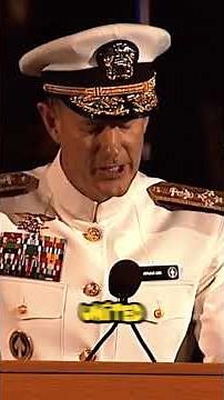 Make Your Bed | Admiral McRaven Graduation Speech #marines #army #military #navy #bootcamp #usmc