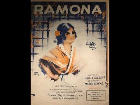 Ramona, Song-Waltz, Luitpold Ganther, Tango-Orchester Lewinnek, Berlin, 1928