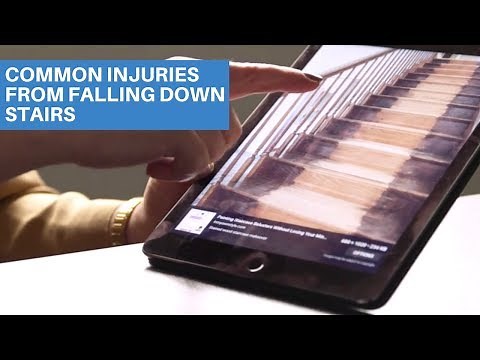 Common Injuries From Falling Down Stairs