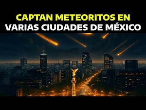 Meteorite fall and powerful thunderbolt recorded in Mexico