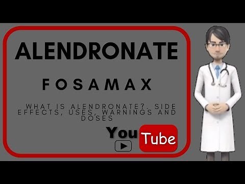 💊ALENDRONATE (FOSAMAX, BINOSTO): What is Alendronate used for?💊