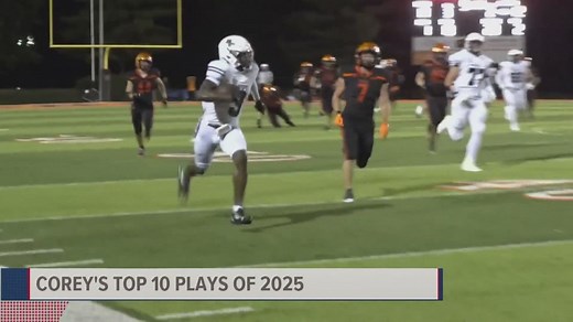 5 On Your Sideline: Corey's top 10 plays of 2025