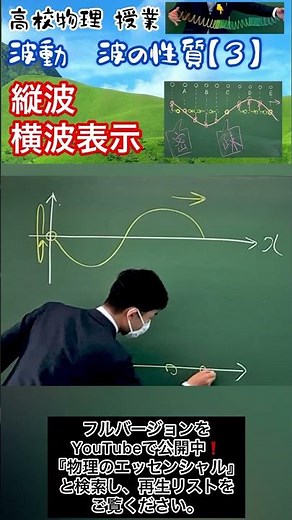 縦波の横波表示