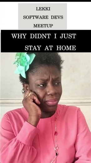 POV: Beginner Developer at Tech Meetup