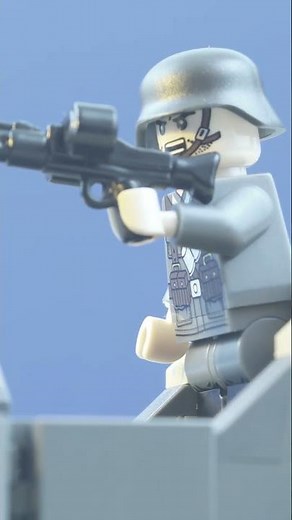 Lego WW2 Desert Battle! #lego