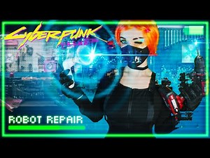CYBERPUNK ASMR 📡🔇 Ǧ̵̺̃liṱ̸̋̚chý̸̥͓ Robot Repair 3 Ear Exam 👂 Fix You 🤖 Accent SCI FI Cinematic