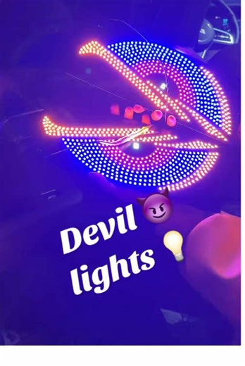 Demon Mode: Enhance Your Car with Devil Eyes