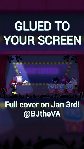 “Glued to Your Screen” – Deltarune Cover (Preview 3)