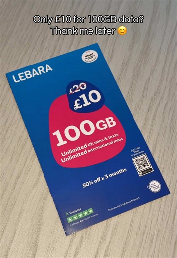 Unbeatable Lebara SIM Deal: 100GB Data for £10!