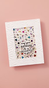 4.5K views · 58 reactions | Shake up your birthday cards with some confetti magic! November's Glimmer Hot Foil Club has us bursting with excitement —literally! Watch as we turn a simple card into a party you can hold in your hands. Join the club - https://spellbinders.shop/GOM #neverstopmaking #spellbindersclubkits #cardmaking #papercraft #glimmerhotfoil | Spellbinders Paper Arts | Facebook