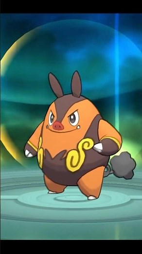 Tepig Evolves into Pignite #pokemon #pokemonevolution #gamingshorts #shortsfeed #shorts #gaming