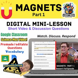 Magnets | PART 1|  Mini Science Lesson | Science Max | Watch. Discuss. Respond