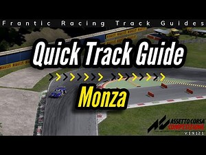 ACC Monza: Learn the Track in 2 Minutes! (Quick Guide)