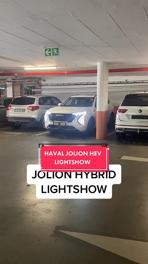 HAVAL JOLION HEV Lightshow at the Show