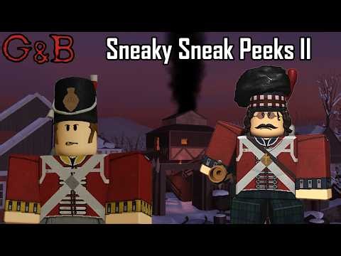 Sneaky Sneak Peeks II - Guts and Blackpowder