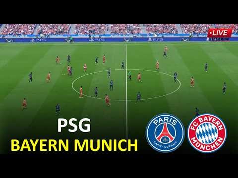 🔴PSG vs Bayern Munich | UEFA Champions League 2026 | Video Game Simulation