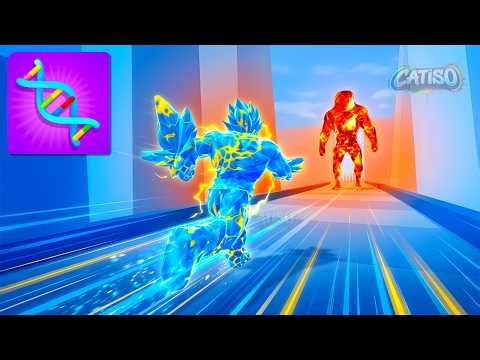 🧬🔥 DNA Evolution 3D - Gameplay Walkthrough Part 1 - Crazy Transformations (iOS, Android)