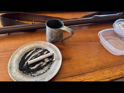 Rolling Musket Cartridges for Brown Bess & Enfield | Historic Black Powder Demo #history #historical