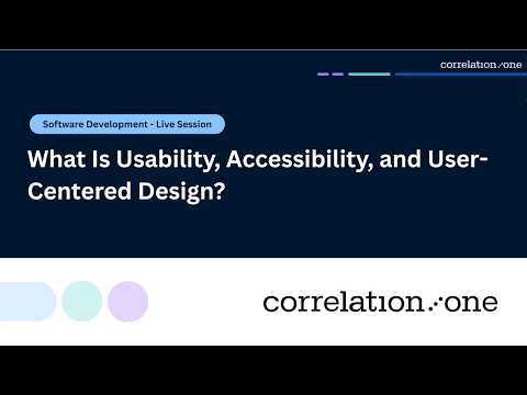 What Is Usability, Accessibility, and User-Centered Design?