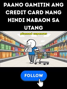 Paano Gamitin ang Credit Card nang Hindi Nababaon sa Utang? #InvestAndUp #OFW #pinoy #WaisNaPinoy #SmartSpending #MoneyMindset #IponGoals #WealthHabits #FinancialLiteracy #FinancialWisdom | Invest and Up 2.0