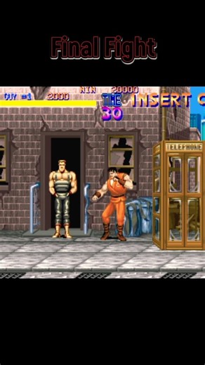 Final Fight Arcade 🔥 Classic Action Game #shorts