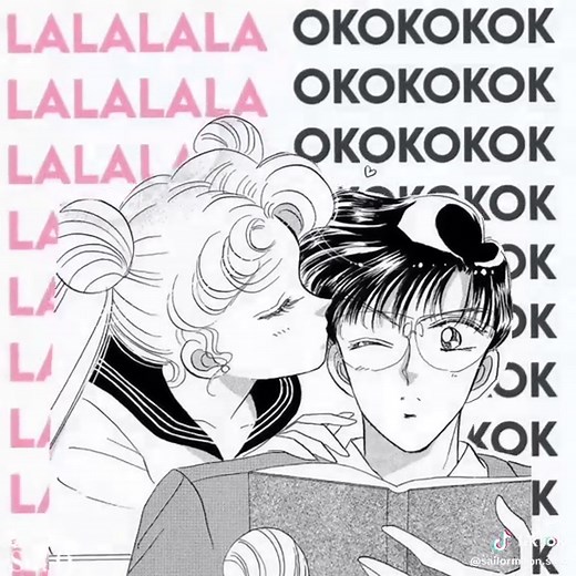 Sailor Moon and Tuxedo Mask Fan Edits