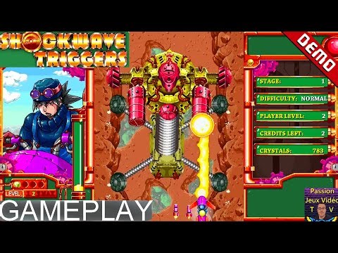 DON'T MISS THIS: The Retro Shoot'em Up SHOCKWAVE TRIGGERS (Demo)!