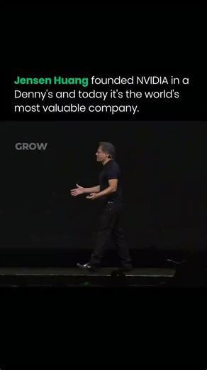 Entrepreneurship | Business | Startup Culture on Instagram: "Nvidia, now the world’s most valuable company, started with three engineers at a Denny’s booth. Jensen Huang, once a dishwasher there, teamed up with Chris Malachowsky and Curtis Priem in 1993. They had one goal: build chips that could bring lifelike 3D graphics to personal computers. What began over diner coffee reshaped the future of gaming, AI, and computing. The GPU they pioneered didn’t just make games better. It powered breakthro